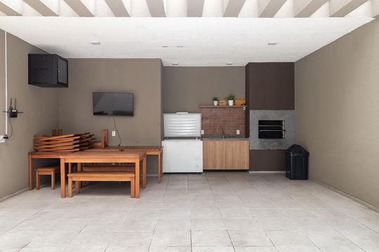 Área comum - Churrasqueira de apartamento à venda com 2 quartos, 38m² em Jardim América da Penha, São Paulo
