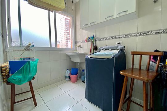 Área de Serviço de apartamento para alugar com 2 quartos, 100m² em Aviação, Praia Grande
