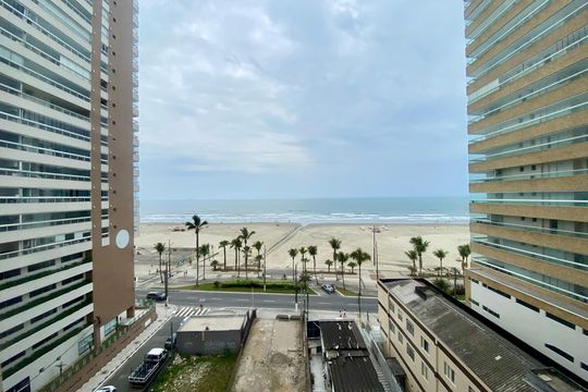 Área de Serviço - Vista de apartamento para alugar com 2 quartos, 100m² em Aviação, Praia Grande