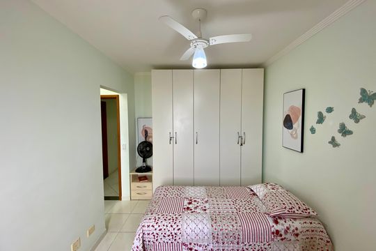 Suíte 2 de apartamento para alugar com 2 quartos, 100m² em Aviação, Praia Grande