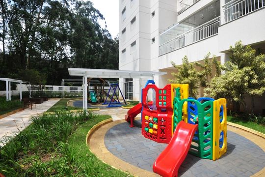 Área comum de apartamento para alugar com 3 quartos, 142m² em Vila Andrade, São Paulo