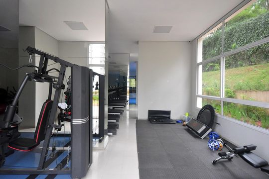 Área comum de apartamento para alugar com 3 quartos, 142m² em Vila Andrade, São Paulo