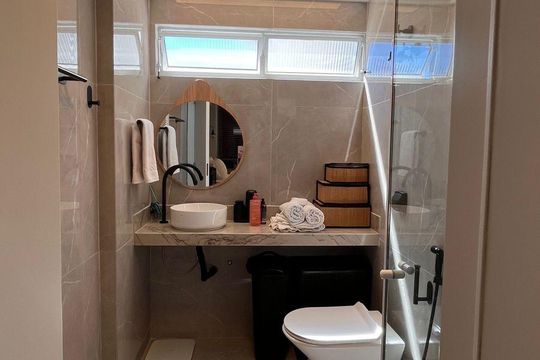Banheiro de apartamento à venda com 3 quartos, 120m² em Santa Cecília, São Paulo