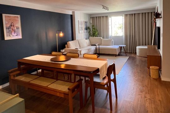 Sala de apartamento à venda com 3 quartos, 120m² em Santa Cecília, São Paulo