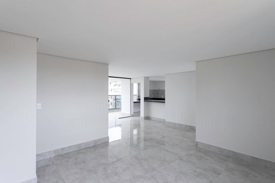 Sala de apartamento à venda com 4 quartos, 161m² em Castelo, Belo Horizonte
