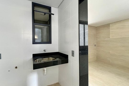 Área de Serviço de apartamento à venda com 3 quartos, 92m² em Lourdes, Belo Horizonte