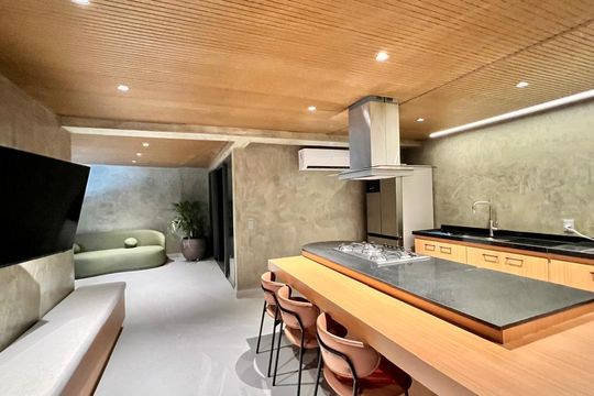 Espaço Gourmet de apartamento à venda com 3 quartos, 92m² em Lourdes, Belo Horizonte