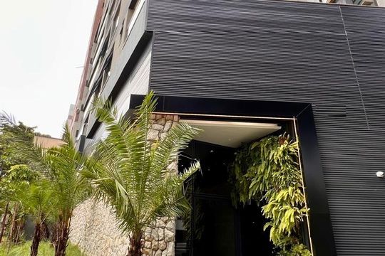 Fachada de apartamento à venda com 3 quartos, 92m² em Lourdes, Belo Horizonte