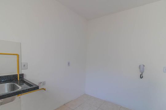 Cozinha de apartamento para alugar com 2 quartos, 48m² em Vila Nova, Porto Alegre