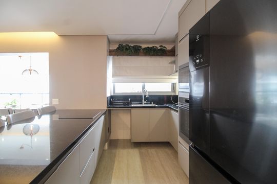 Cozinha de apartamento à venda com 3 quartos, 130m² em Mooca, São Paulo
