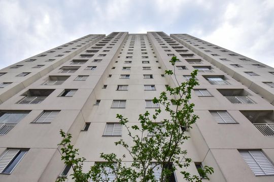Fachada de apartamento à venda com 2 quartos, 50m² em Jardim Ana Maria, São Paulo