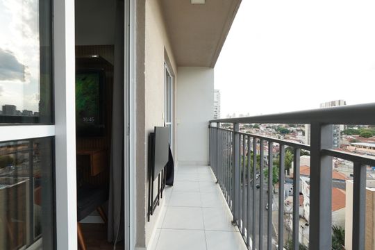 Varanda de apartamento para alugar com 1 quarto, 30m² em Jardim da Glória, São Paulo