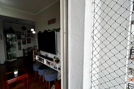 Varanda da Sala de apartamento à venda com 2 quartos, 81m² em Centro, Guarulhos