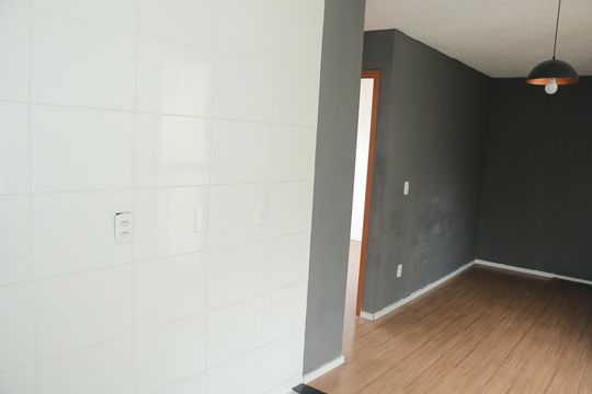 Cozinha de apartamento para alugar com 2 quartos, 42m² em Jardim Alvorada, Nova Iguaçu