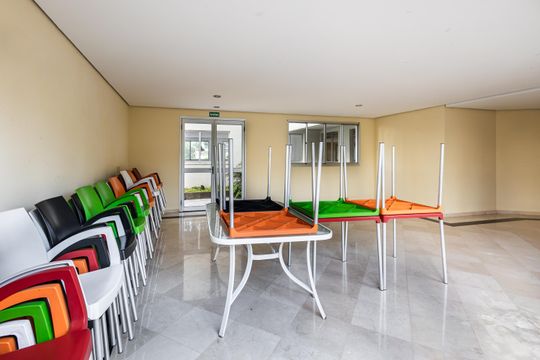 Área comum de apartamento para alugar com 2 quartos, 98m² em Pinheiros, São Paulo