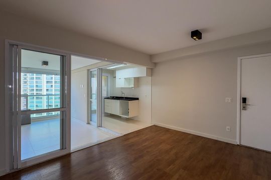 Sala de apartamento para alugar com 2 quartos, 69m² em Vila Gertrudes, São Paulo