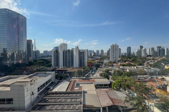 Vista de apartamento para alugar com 2 quartos, 69m² em Vila Gertrudes, São Paulo