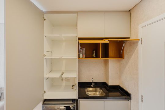 Área de Serviço de apartamento para alugar com 1 quarto, 38m² em Jardim Paulista, São Paulo
