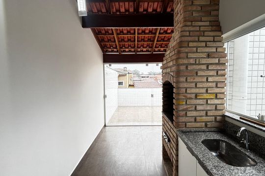 Cobertura de apartamento para alugar com 2 quartos, 122m² em Jardim Las Vegas, Santo André