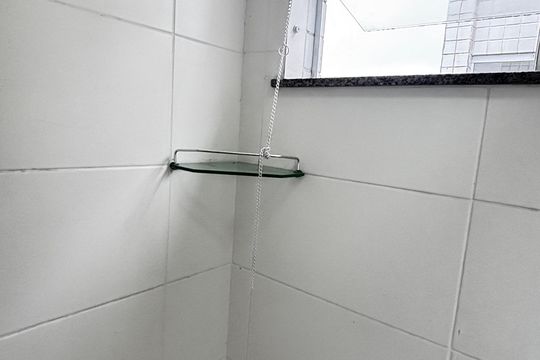 Cobertura - Banheiro de apartamento para alugar com 2 quartos, 122m² em Jardim Las Vegas, Santo André