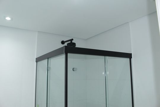 Banheiro Social de kitnet/studio para alugar com 1 quarto, 22m² em Vila Buarque, São Paulo