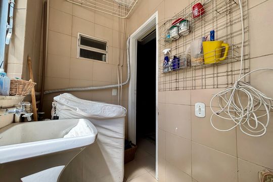 Área de serviço de apartamento à venda com 4 quartos, 161m² em Botafogo, Rio de Janeiro