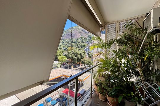 Quarto 1 - varanda de apartamento à venda com 4 quartos, 161m² em Botafogo, Rio de Janeiro