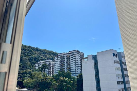 Área de serviço - vista de apartamento à venda com 4 quartos, 161m² em Botafogo, Rio de Janeiro