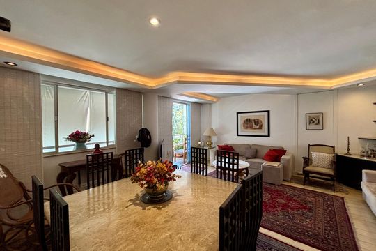 Sala de apartamento à venda com 4 quartos, 161m² em Botafogo, Rio de Janeiro