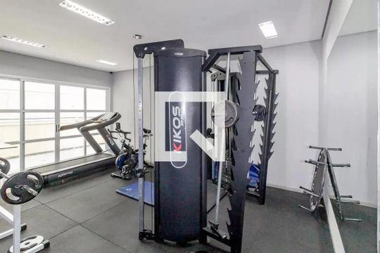 Área comum de apartamento à venda com 1 quarto, 45m² em Indianópolis, São Paulo