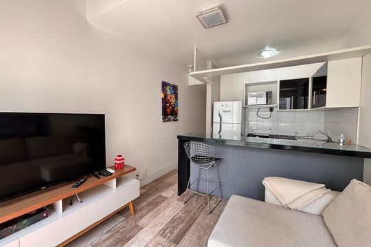 Apartamento à venda com 1 quarto, 45m² em Indianópolis, São Paulo