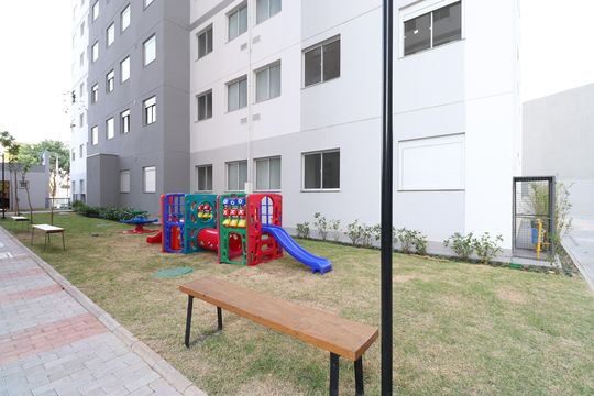 Área comum - Playground de apartamento à venda com 2 quartos, 40m² em Barra Funda, São Paulo