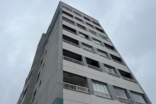 Fachada do Prédio de kitnet/studio para alugar com 1 quarto, 18m² em Vila Ipojuca, São Paulo
