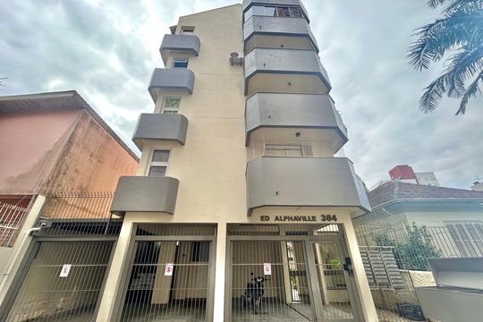 Fachada de apartamento à venda com 1 quarto, 42m² em Centro, São Leopoldo