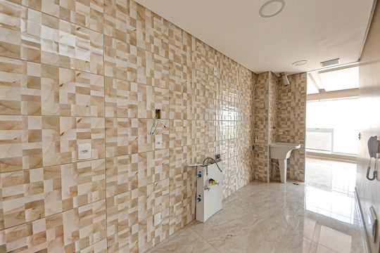 Cozinha de apartamento à venda com 2 quartos, 64m² em Vila Ema, São Paulo