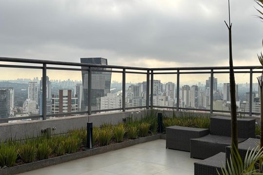 Área comum de apartamento à venda com 1 quarto, 30m² em Pinheiros, São Paulo