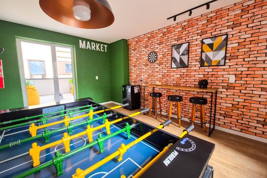 Área comum de kitnet/studio à venda com 1 quarto, 15m² em República, São Paulo