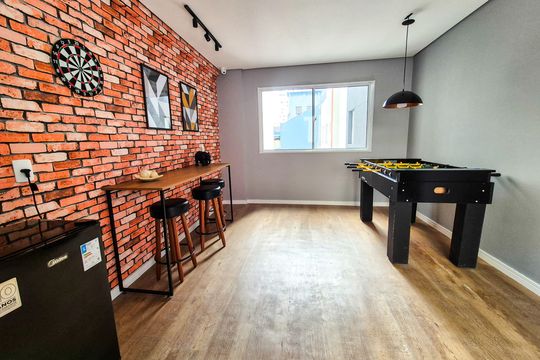 Salão de Jogos de kitnet/studio à venda com 1 quarto, 15m² em República, São Paulo