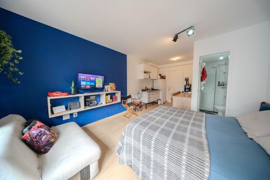 Studio de kitnet/studio à venda com 1 quarto, 24m² em Consolação, São Paulo