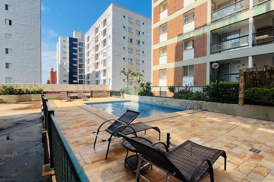 Área comum de apartamento para alugar com 2 quartos, 96m² em Jardim Flamboyant, Campinas