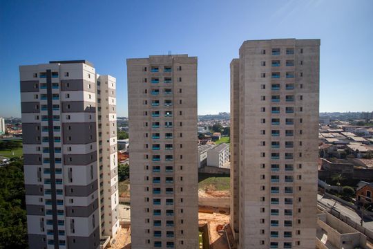Vista da Sala de apartamento para alugar com 2 quartos, 61m² em Jardim Saira, Sorocaba
