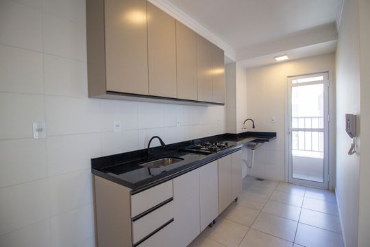 Cozinha de apartamento para alugar com 2 quartos, 61m² em Jardim Saira, Sorocaba