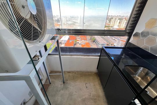 Área de Serviço de apartamento à venda com 1 quarto, 70m² em Carandiru, São Paulo