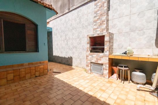 Área comum - Churrasqueira de casa à venda com 3 quartos, 160m² em Vila Granada, São Paulo