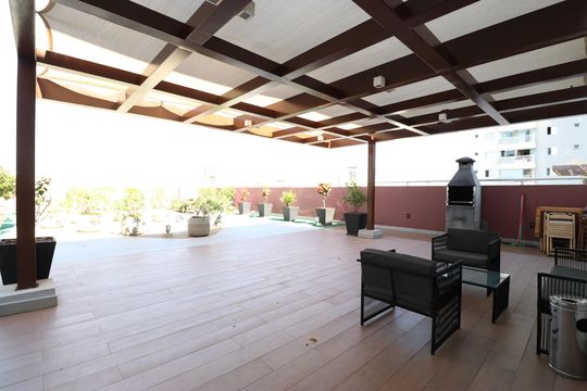 Área comum - Churrasqueira de apartamento para alugar com 2 quartos, 34m² em Barra Funda, São Paulo