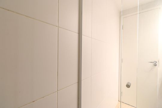 Banheiro de apartamento para alugar com 2 quartos, 34m² em Barra Funda, São Paulo