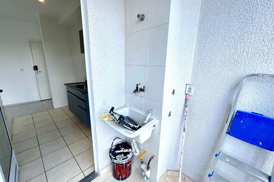 Área de Serviço de apartamento à venda com 2 quartos, 47m² em Jardim Vila Galvão, Guarulhos