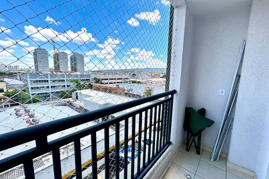 Varanda da Sala de apartamento à venda com 2 quartos, 47m² em Jardim Vila Galvão, Guarulhos