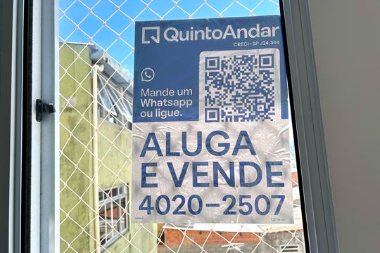 Placa  de apartamento à venda com 2 quartos, 47m² em Jardim Vila Galvão, Guarulhos