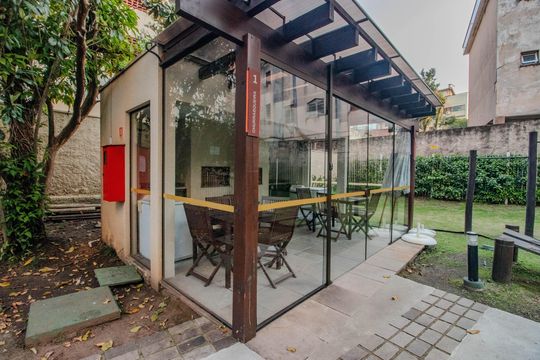 Área comum - Churrasqueira de apartamento para alugar com 3 quartos, 84m² em Jardim Lindóia, Porto Alegre